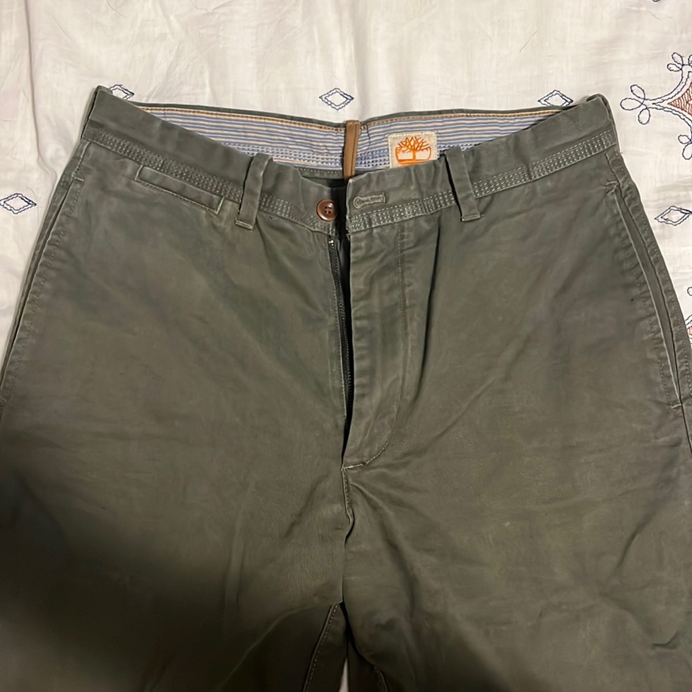 Greenish Timberland jeans W 32 L 34